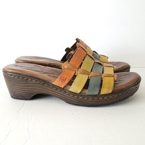 BORN Lolo wedge sandals